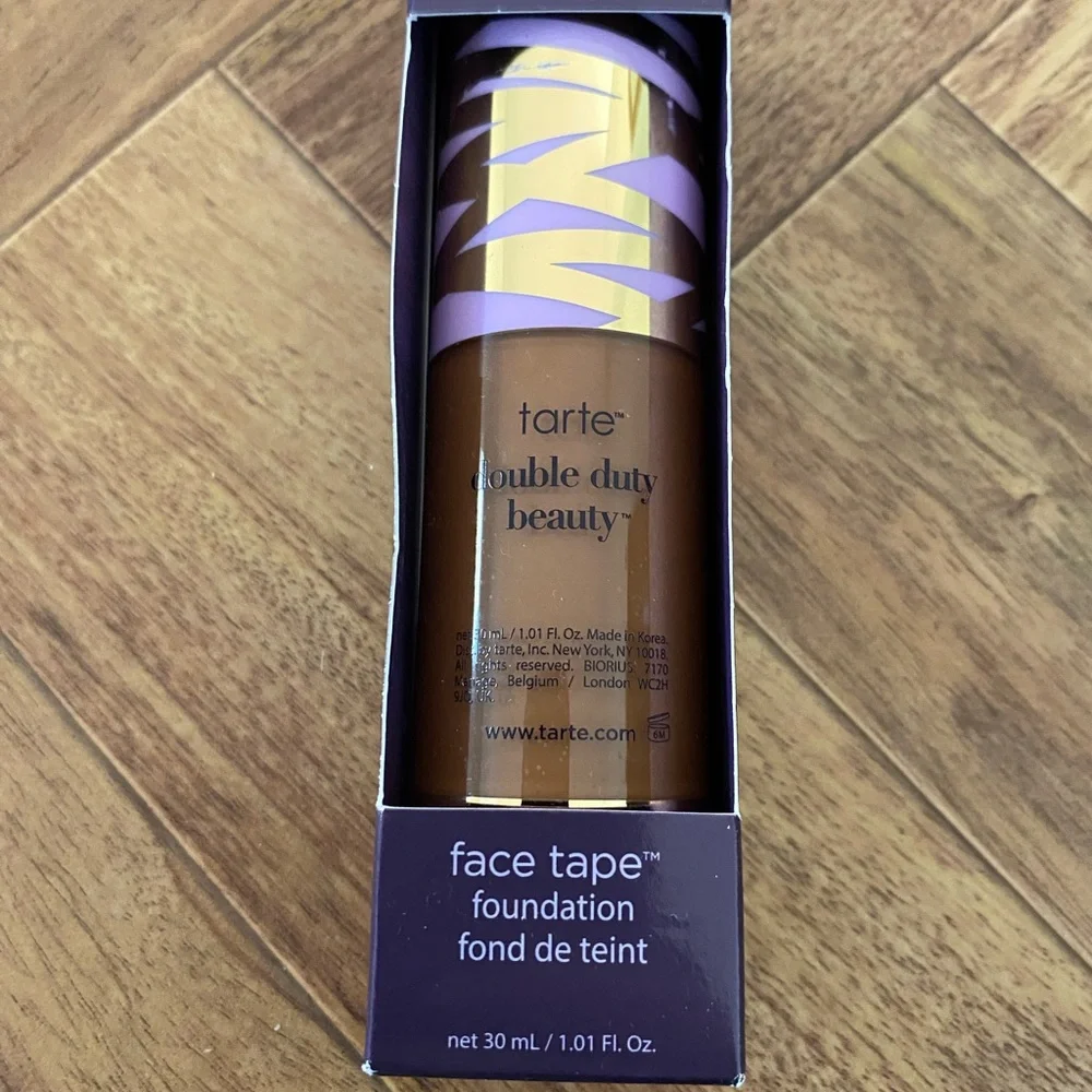 Tarte Face Tape Foundation 59S‎ Rich Sand Double Duty Beauty